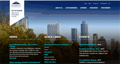 Desktop Screenshot of coaers.org
